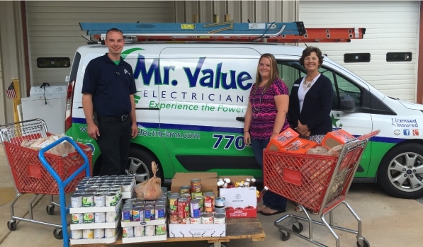 Mr Value Food Drive